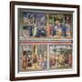 Episodes from the Life of St. Augustine, 1463-65-Benozzo di Lese di Sandro Gozzoli-Framed Giclee Print