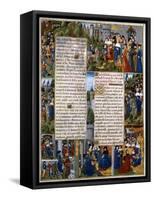 Episodes from the Rebellion of Thibaut De Champagne, 15th Century-null-Framed Stretched Canvas