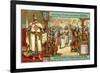 Episodes in the History of Belgium Up Until the 13th Century: Godfrey of Bouillon-null-Framed Giclee Print