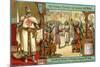 Episodes in the History of Belgium Up Until the 13th Century: Godfrey of Bouillon-null-Mounted Giclee Print
