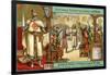 Episodes in the History of Belgium Up Until the 13th Century: Godfrey of Bouillon-null-Framed Giclee Print