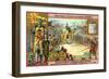 Episodes in the History of Belgium Up Until the 13th Century: John I of Brabant-null-Framed Giclee Print