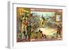 Episodes in the History of Belgium Up Until the 13th Century: John I of Brabant-null-Framed Giclee Print