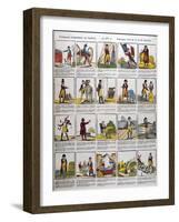Episodes in the Life Napoleon, 19th Century-null-Framed Giclee Print