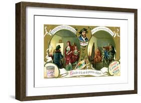 Episodes of the Life of Famous Painters: Hans Holbein-null-Framed Giclee Print