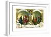 Episodes of the Life of Famous Painters: Hans Holbein-null-Framed Giclee Print