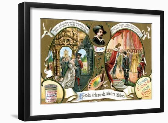 Episodes of the Life of Famous Painters: Rubens-null-Framed Giclee Print