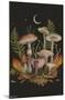 Episodic Drawing - Autumn Mushrooms-Trends International-Mounted Poster