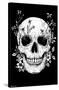 Episodic Drawing - Floral Skull-Trends International-Stretched Canvas
