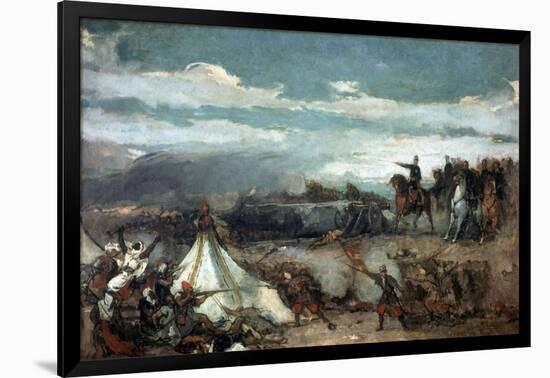 Episodio De La Batalla De Tetuan, 1860-Eduardo Rosales-Framed Giclee Print
