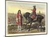 Epochs of the British Army - Epoch of Marlborough-Richard Simkin-Mounted Giclee Print