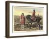 Epochs of the British Army - Epoch of Marlborough-Richard Simkin-Framed Giclee Print