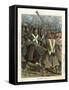 Epochs of the British Army - the Crimean Epoch-Richard Simkin-Framed Stretched Canvas