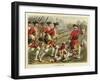 Epochs of the British Army - the Georgian Epoch-Richard Simkin-Framed Giclee Print