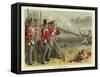 Epochs of the British Army - the Peninsular Epoch-Richard Simkin-Framed Stretched Canvas