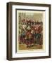 Epochs of the British Army - the Restoration-Richard Simkin-Framed Giclee Print