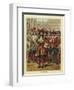 Epochs of the British Army - the Restoration-Richard Simkin-Framed Giclee Print