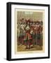 Epochs of the British Army - the Restoration-Richard Simkin-Framed Giclee Print