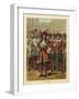 Epochs of the British Army - the Restoration-Richard Simkin-Framed Giclee Print