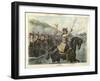 Epochs of the British Army - the Revolution-Richard Simkin-Framed Giclee Print