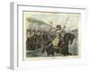 Epochs of the British Army - the Revolution-Richard Simkin-Framed Giclee Print