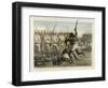 Epochs of the British Army - the Soudan-Richard Simkin-Framed Giclee Print