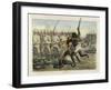 Epochs of the British Army - the Soudan-Richard Simkin-Framed Giclee Print