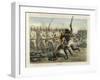 Epochs of the British Army - the Soudan-Richard Simkin-Framed Giclee Print