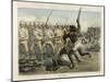 Epochs of the British Army - the Soudan-Richard Simkin-Mounted Giclee Print