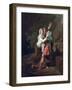 Eponine Et Sabinus, 1802-Nicolas Andre Monsiau-Framed Giclee Print