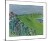 Epsom, La Course-Raoul Dufy-Mounted Premium Giclee Print