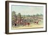 Epsom: Preparing to Start, 1830-James Pollard-Framed Giclee Print