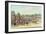 Epsom: Preparing to Start, 1830-James Pollard-Framed Giclee Print