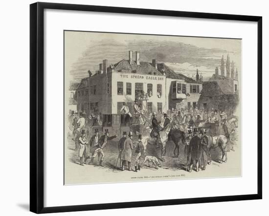 Epsom Races, 1846, The Spread Eagle-null-Framed Giclee Print