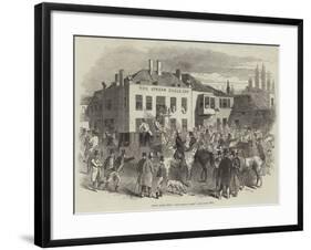 Epsom Races, 1846, The Spread Eagle-null-Framed Giclee Print