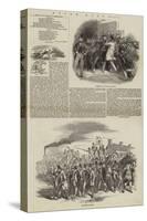 Epsom Races, 1847-null-Stretched Canvas