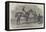 Epsom Races, 1852, Daniel O'Rourke, the Winner of The Derby Stakes-Benjamin Herring-Framed Stretched Canvas