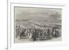 Epsom Races, Amusements on the Downs-null-Framed Giclee Print