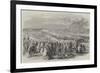 Epsom Races, Amusements on the Downs-null-Framed Giclee Print