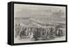 Epsom Races, Amusements on the Downs-null-Framed Stretched Canvas