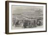 Epsom Races, Amusements on the Downs-null-Framed Giclee Print