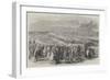 Epsom Races, Amusements on the Downs-null-Framed Giclee Print