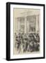 Epsom Races, Hrh Prince Albert and Hrh Prince Frederick William of Prussia in the Grand Stand-null-Framed Giclee Print