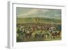 'Epsom Races - The Betting Post', 1836, (1929)-Charles Hunt-Framed Giclee Print