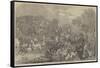 Epsom Races, the Return from the Derby-Benjamin Herring-Framed Stretched Canvas