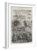 Epsom Races-null-Framed Giclee Print