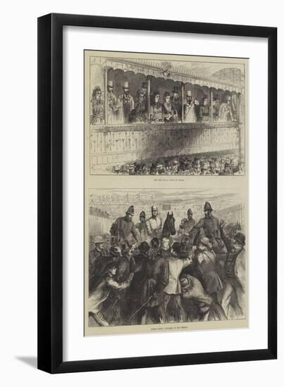 Epsom Races-null-Framed Giclee Print