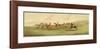 Epsom: Running-Henry Alken-Framed Art Print