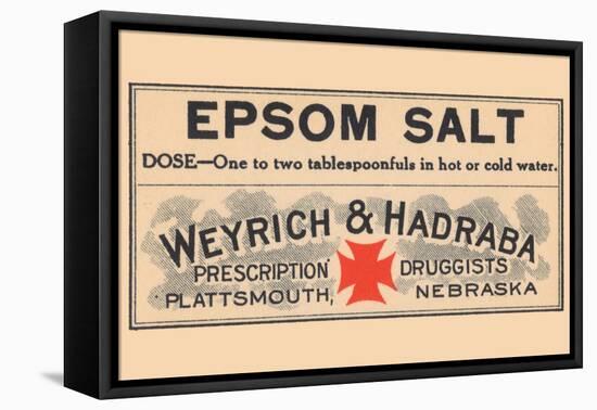 Epsom Salt-null-Framed Stretched Canvas