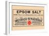 Epsom Salt-null-Framed Art Print